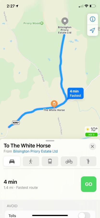 The White Horse Inn Bilsington Kültér fotó